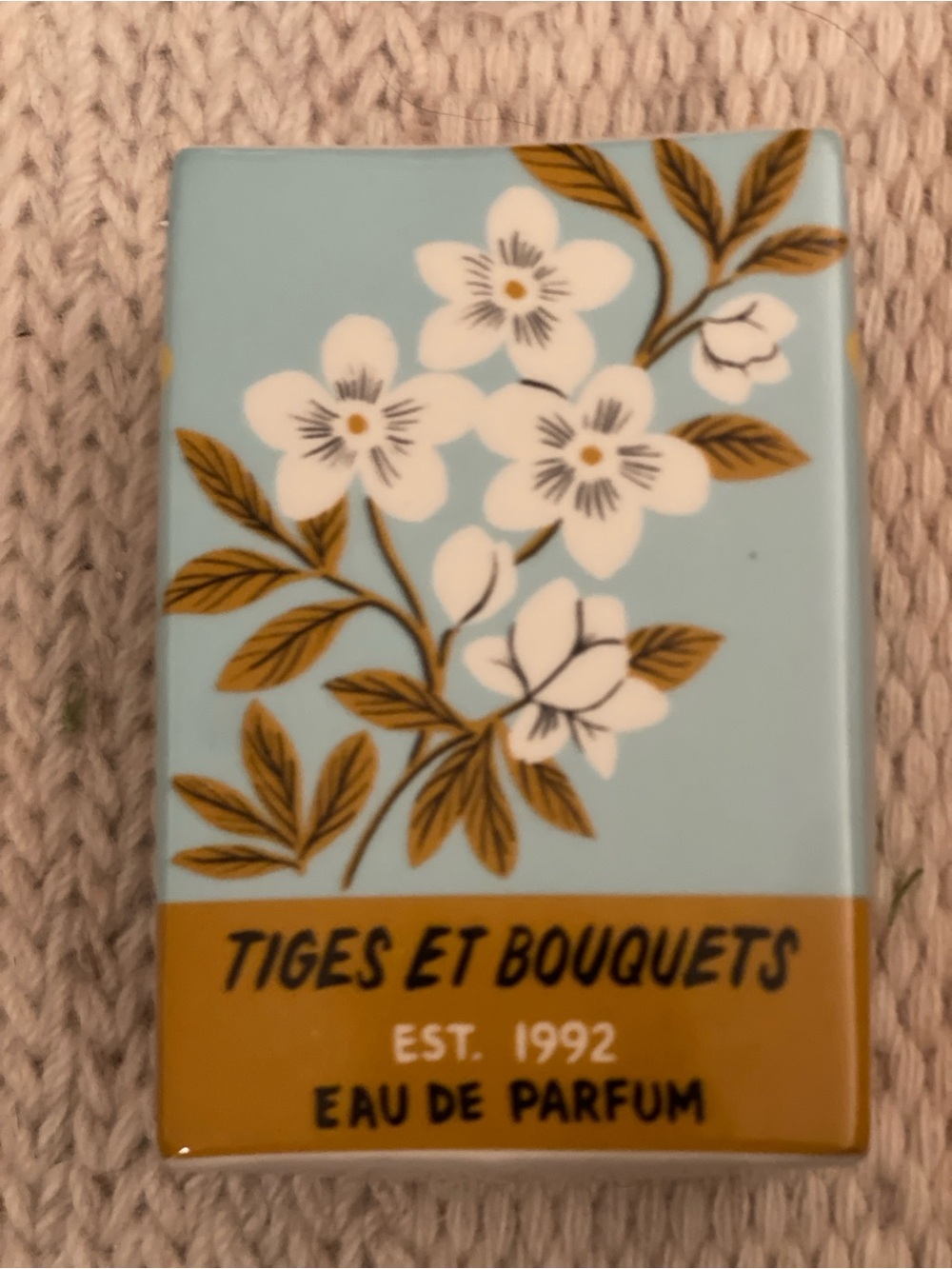 Matchbox Fresh Cotton Blossom & Neroli Ceramic Candle from Anthropologie - Picture 2 of 15